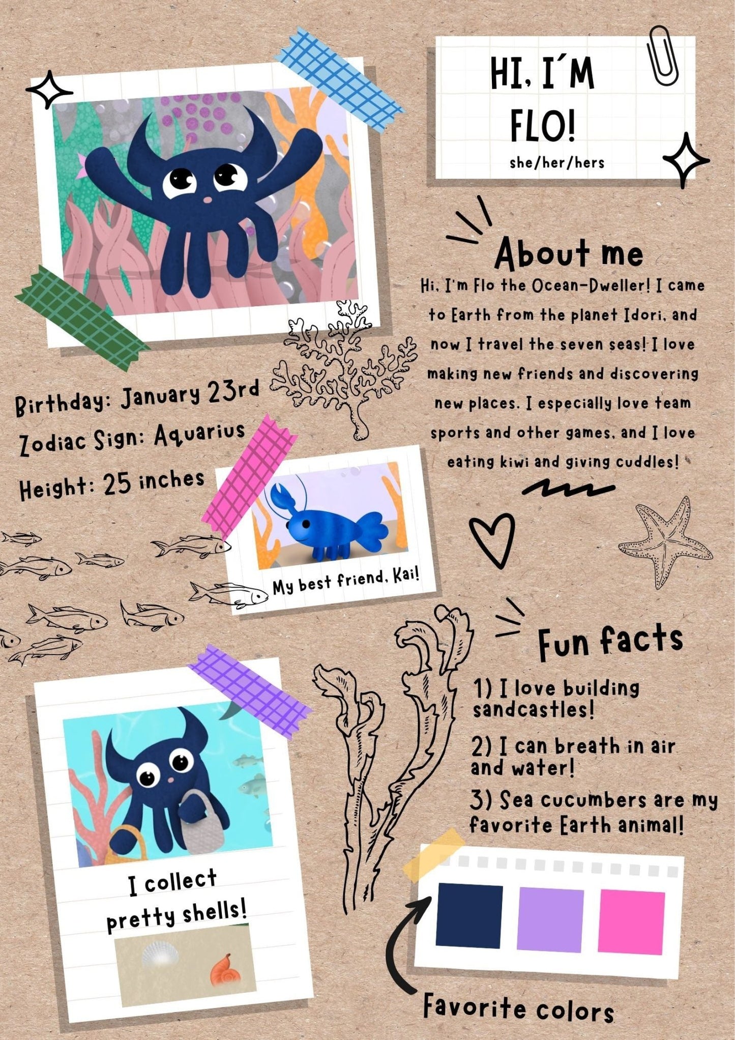 Flo the Ocean - Dweller (Combo Package) - Idori