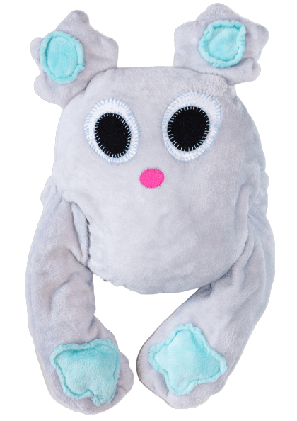 Geebo the Puffball Eco - Friendly Plush Toy - Idori