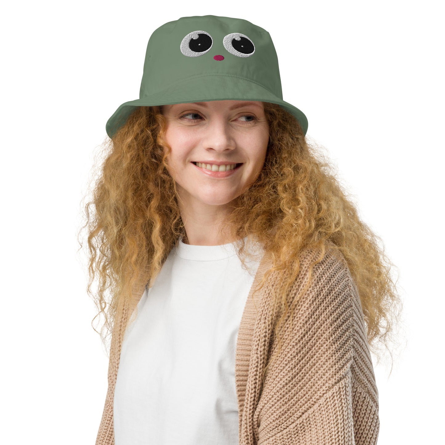 Organic Idorian Bucket Hat - Benjy the Treehopper