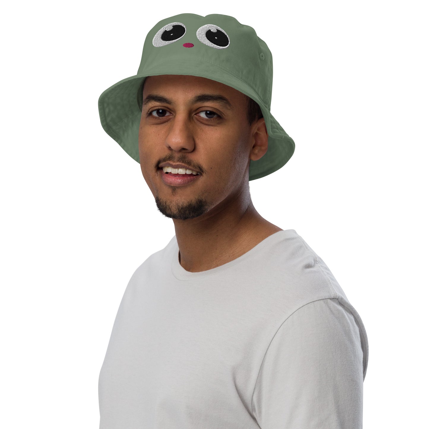 Organic Idorian Bucket Hat - Benjy the Treehopper