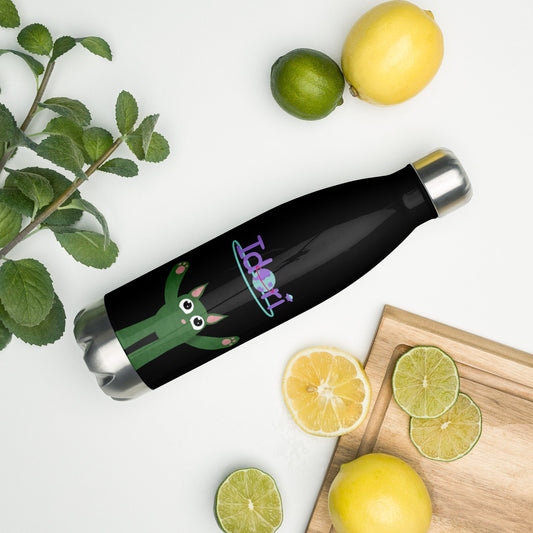 Stainless Steel Idori Water Bottle - Benjy the Treehopper - Idori