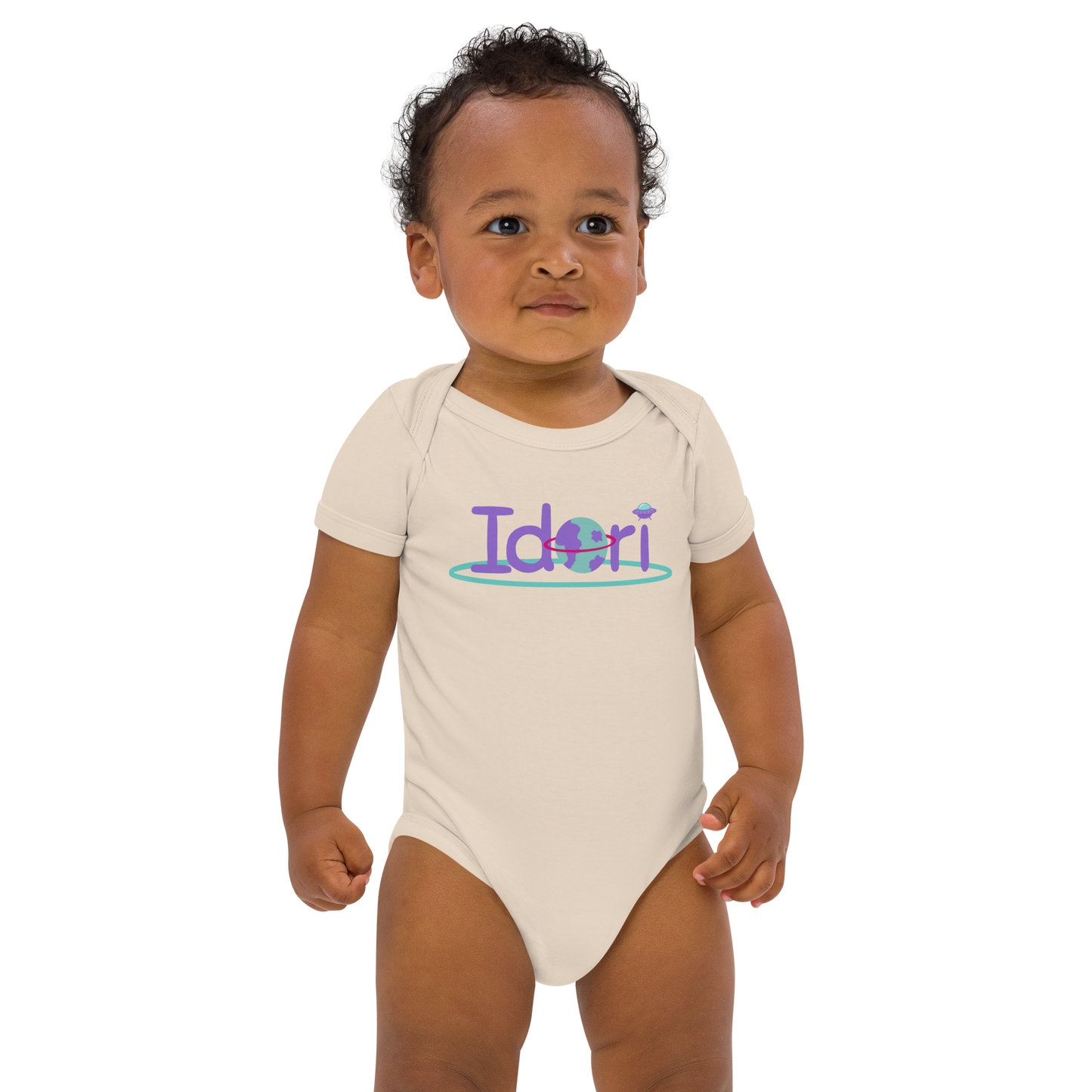 Organic cotton baby bodysuit