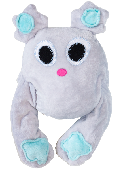 Geebo the Puffball Eco-Friendly Plush Toy