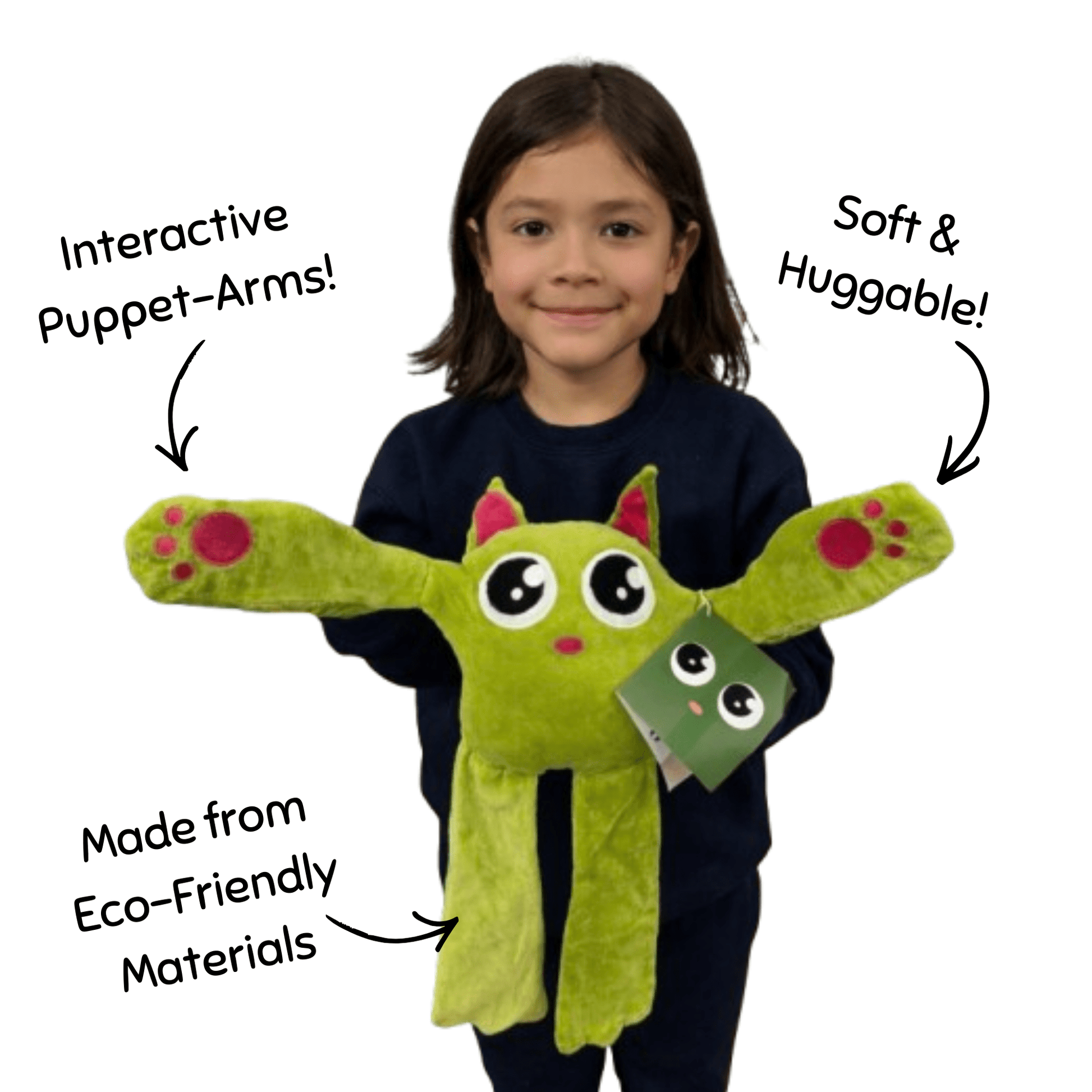 Benjy the Treehopper Eco - Friendly Plush Toy - Idori