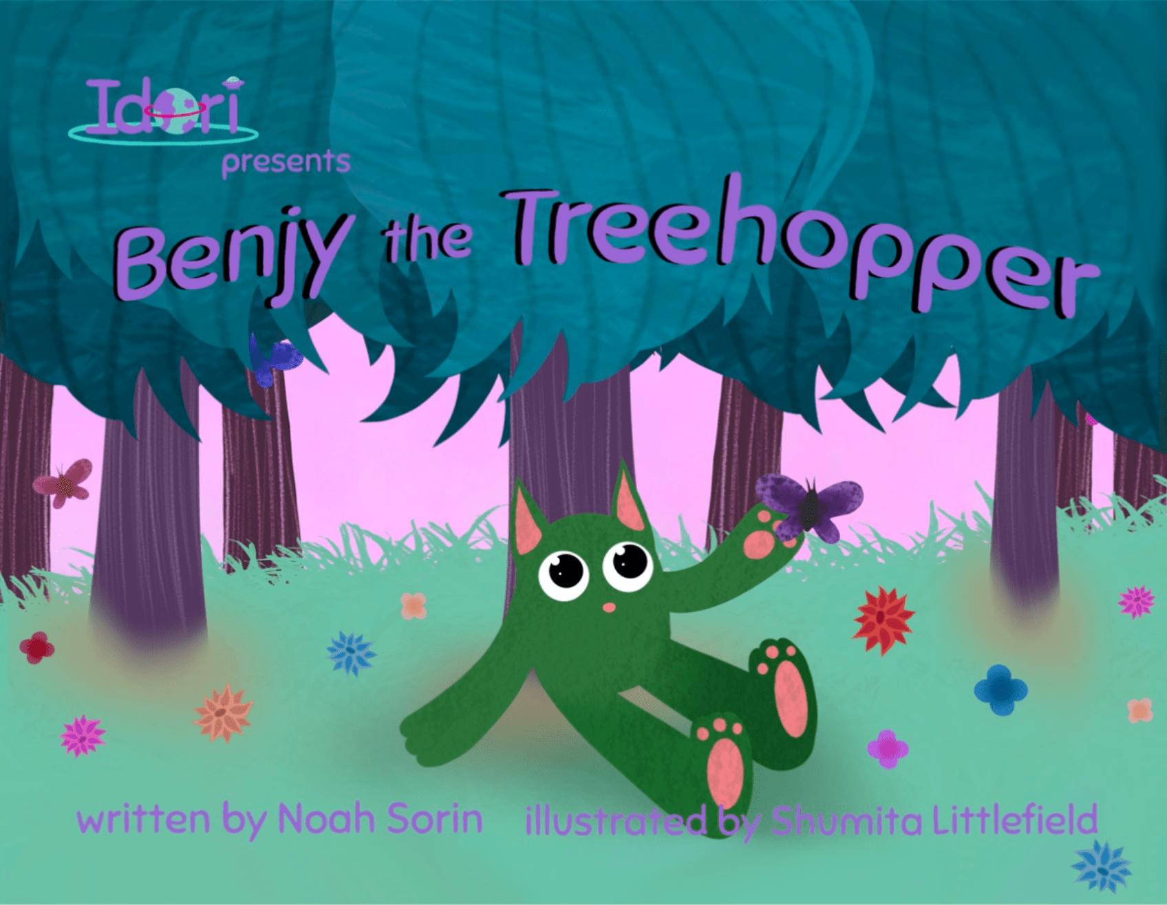 Benjy the Treehopper Hardcover Children's Book - Idori
