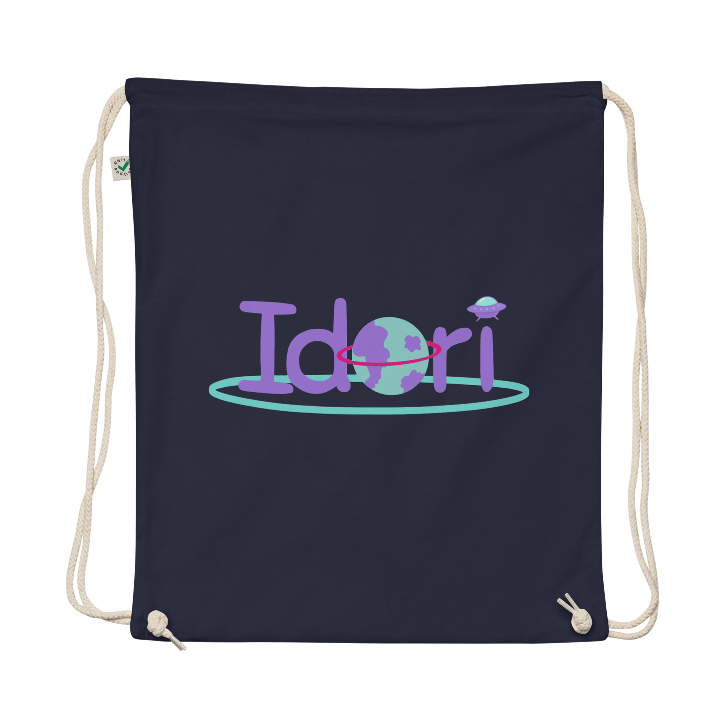 Organic cotton drawstring bag - Idori