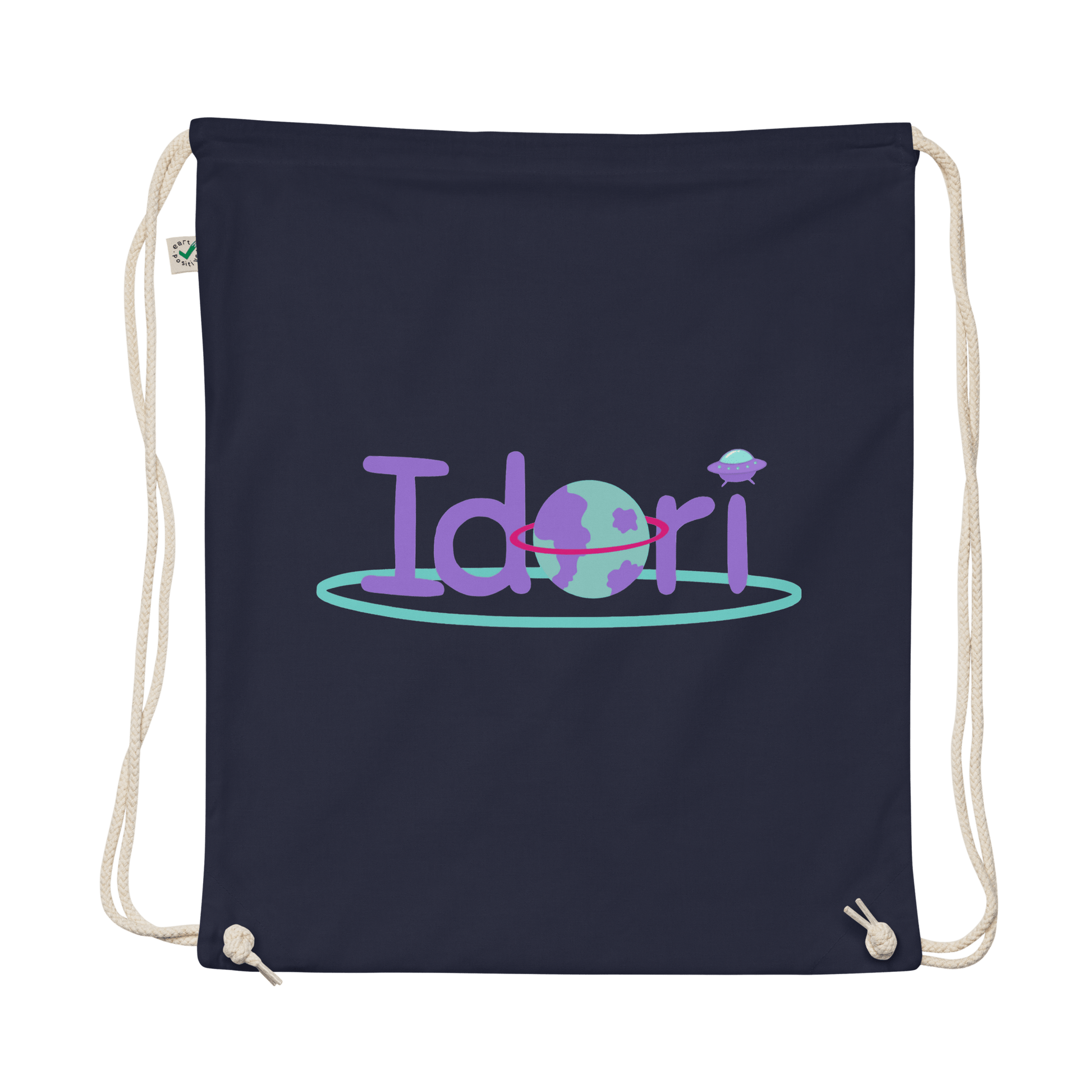 Organic cotton drawstring bag - Idori