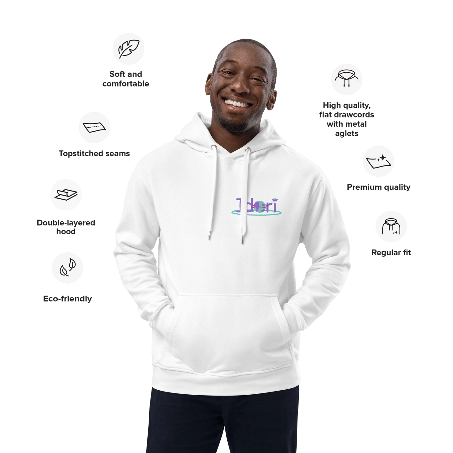 Premium eco hoodie - Idori